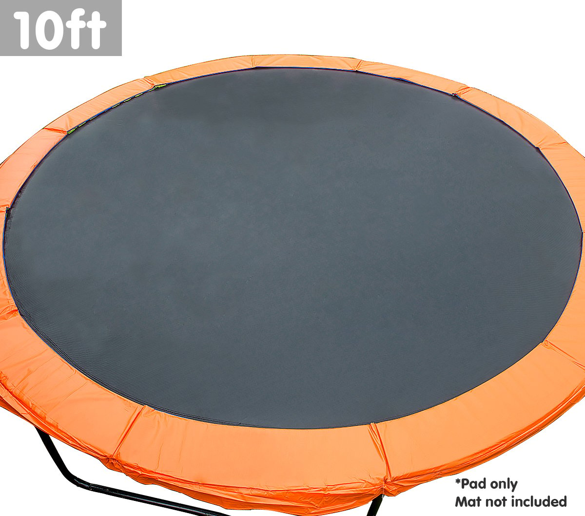 Kahuna 10ft Trampoline Replacement Pad Round - Orange