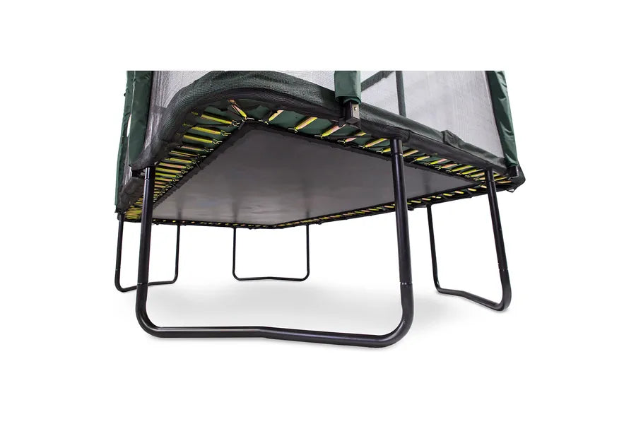 GeeTramp Force 8x12ft Rectangle Trampoline - Black Edition - Standard